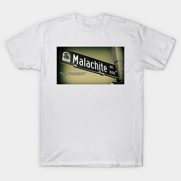 Malachite Avenue, Rancho Cucamonga, California T-Shirt by MistahWilson